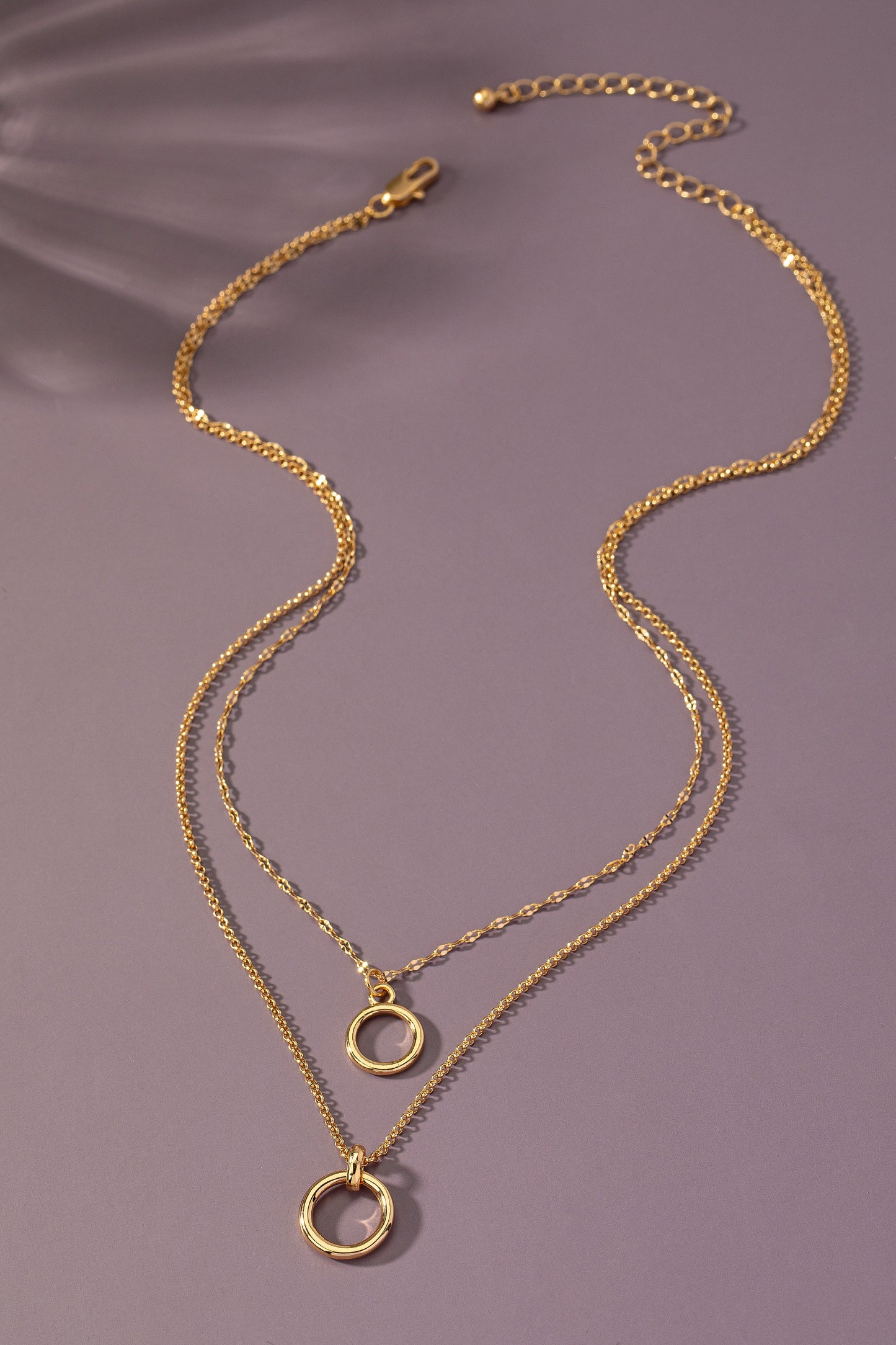 Circle Pendant Necklace