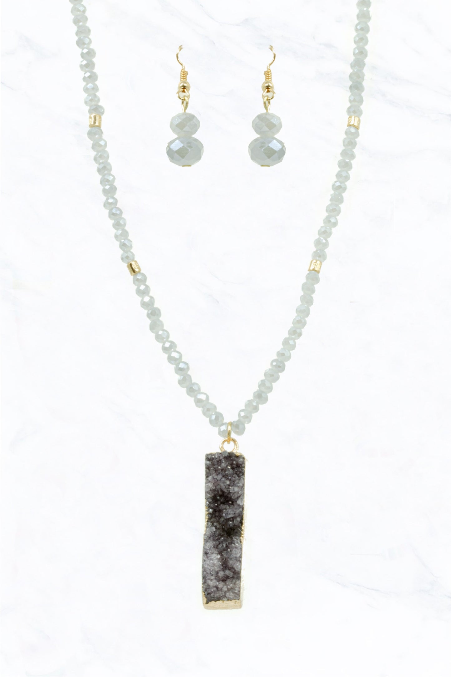 Amethyst Necklace Set