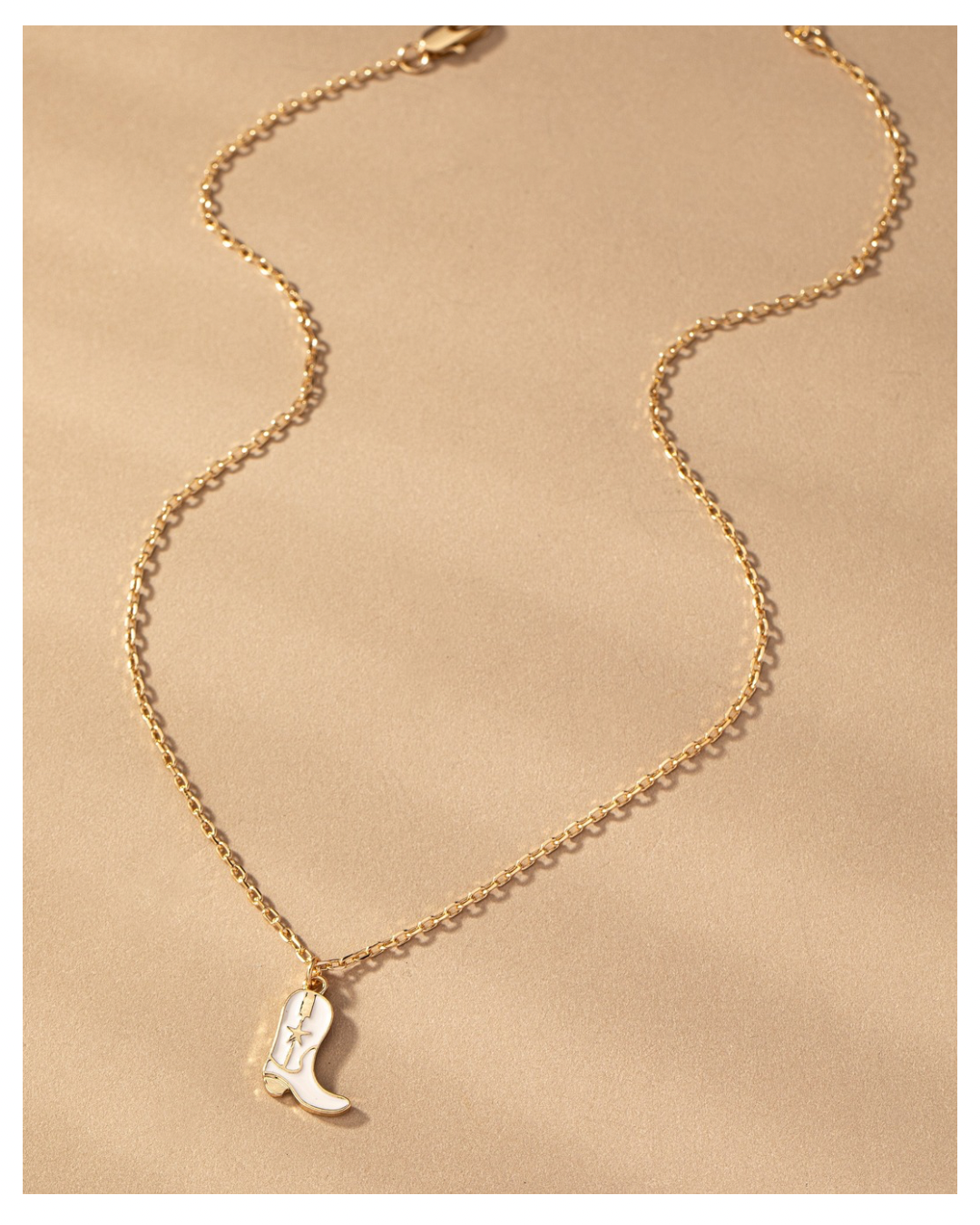 Nashville Boot Necklace
