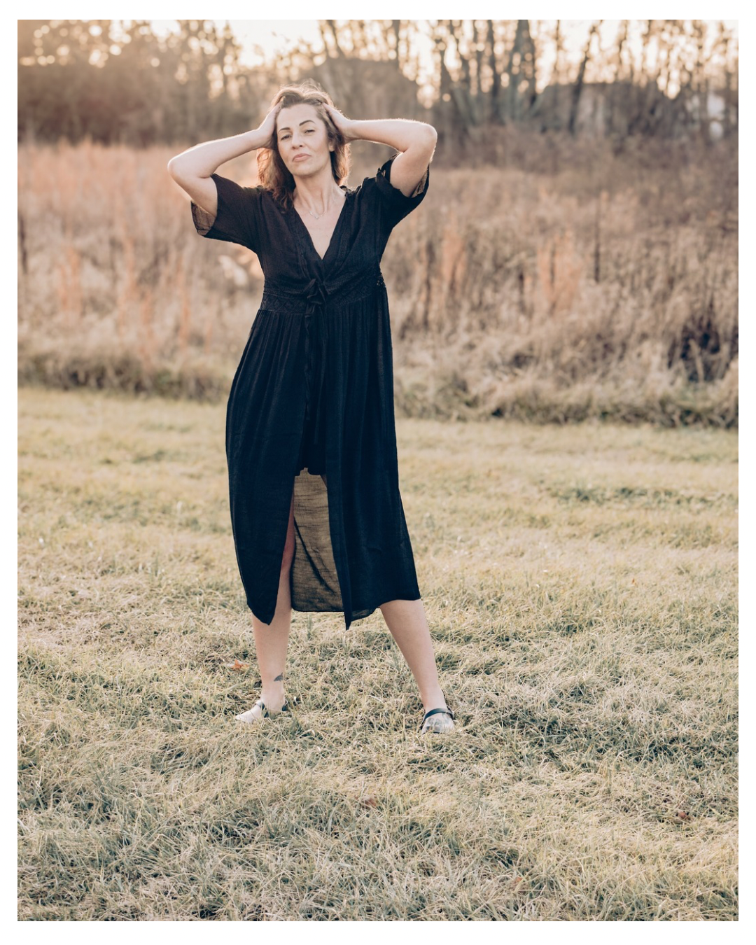 Cowgirl's Beach Wrap Black