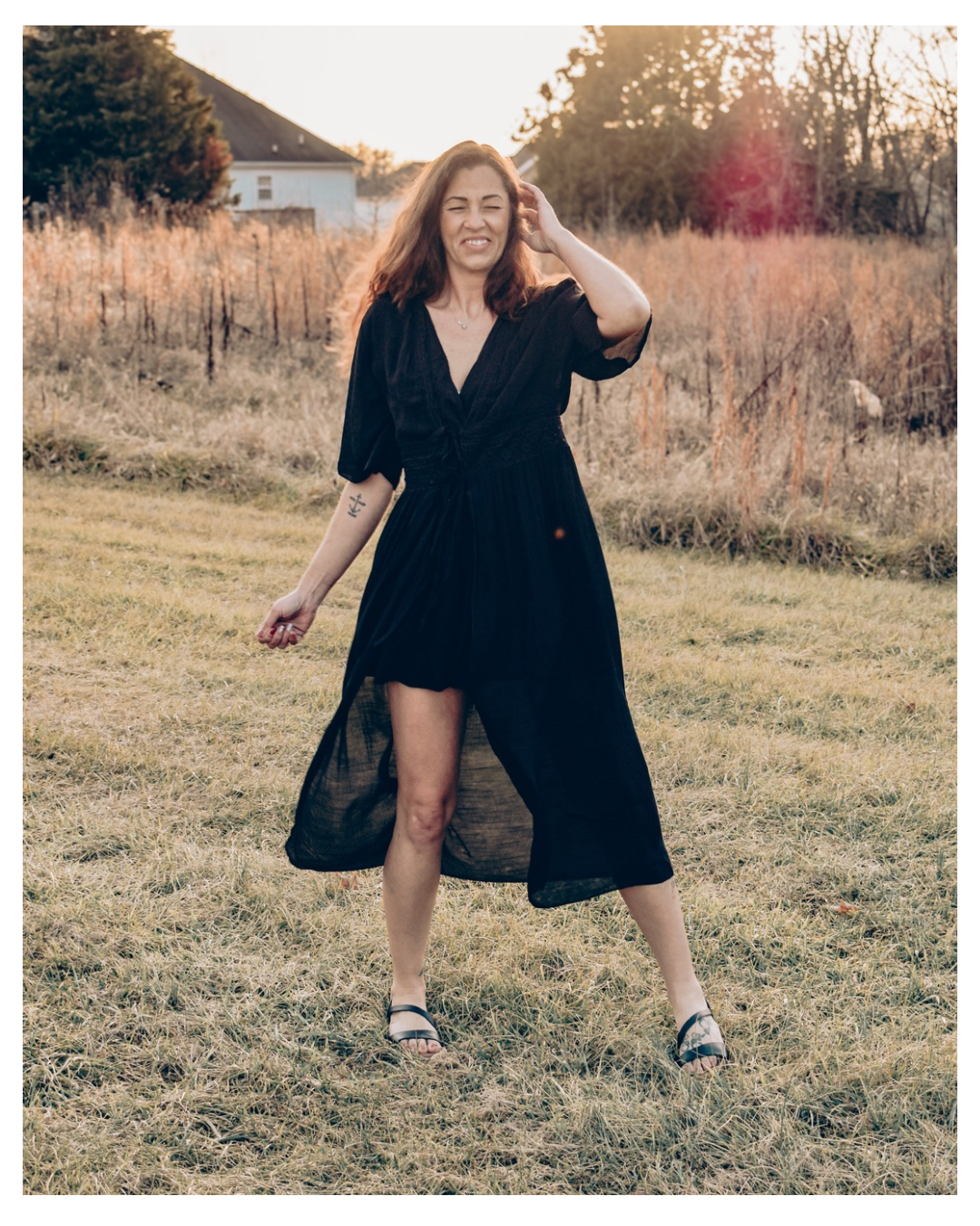 Cowgirl's Beach Wrap Black