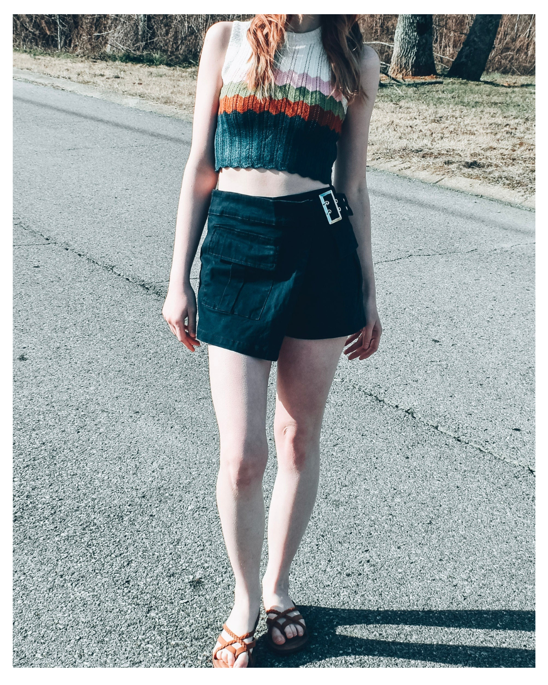 Southern Charm Cargo Skort Final Sale