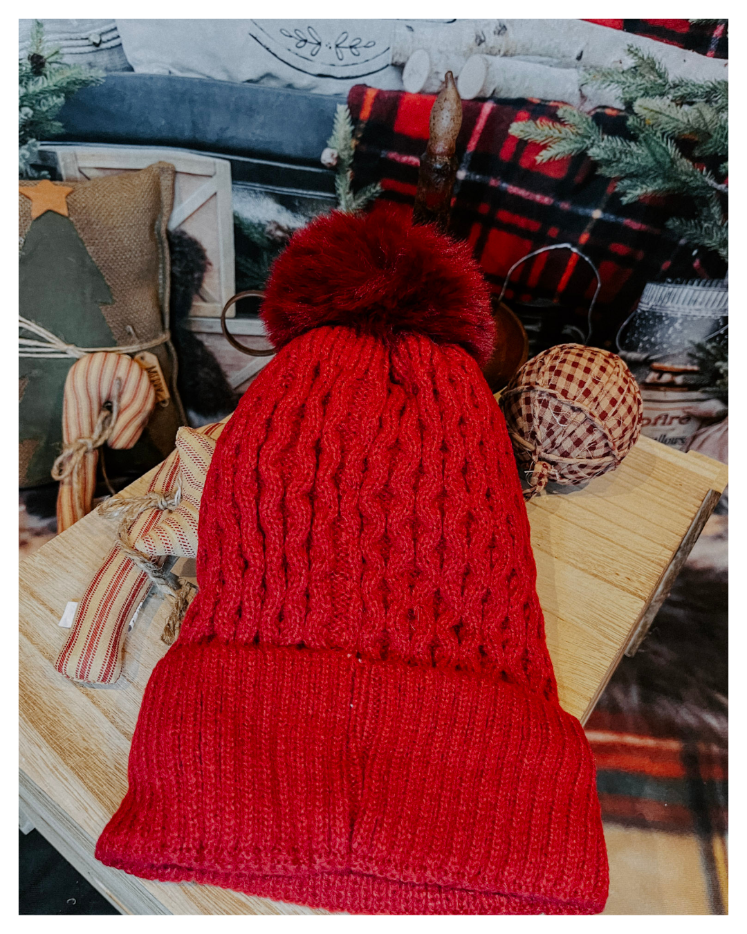 Beanie with Pom Pom
