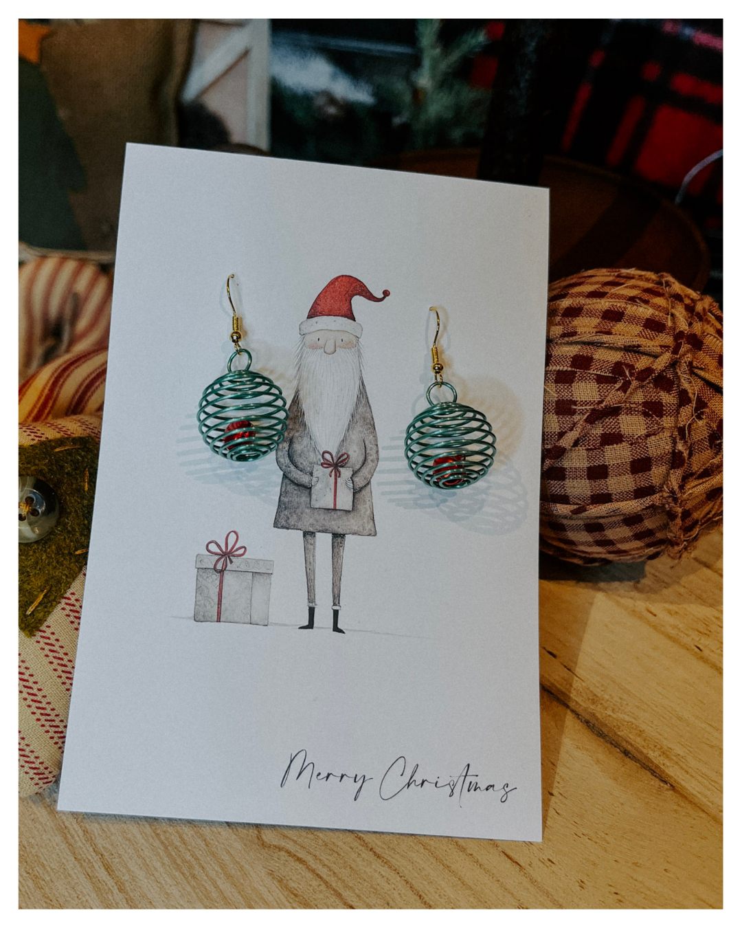 Christmas Ball Earrings