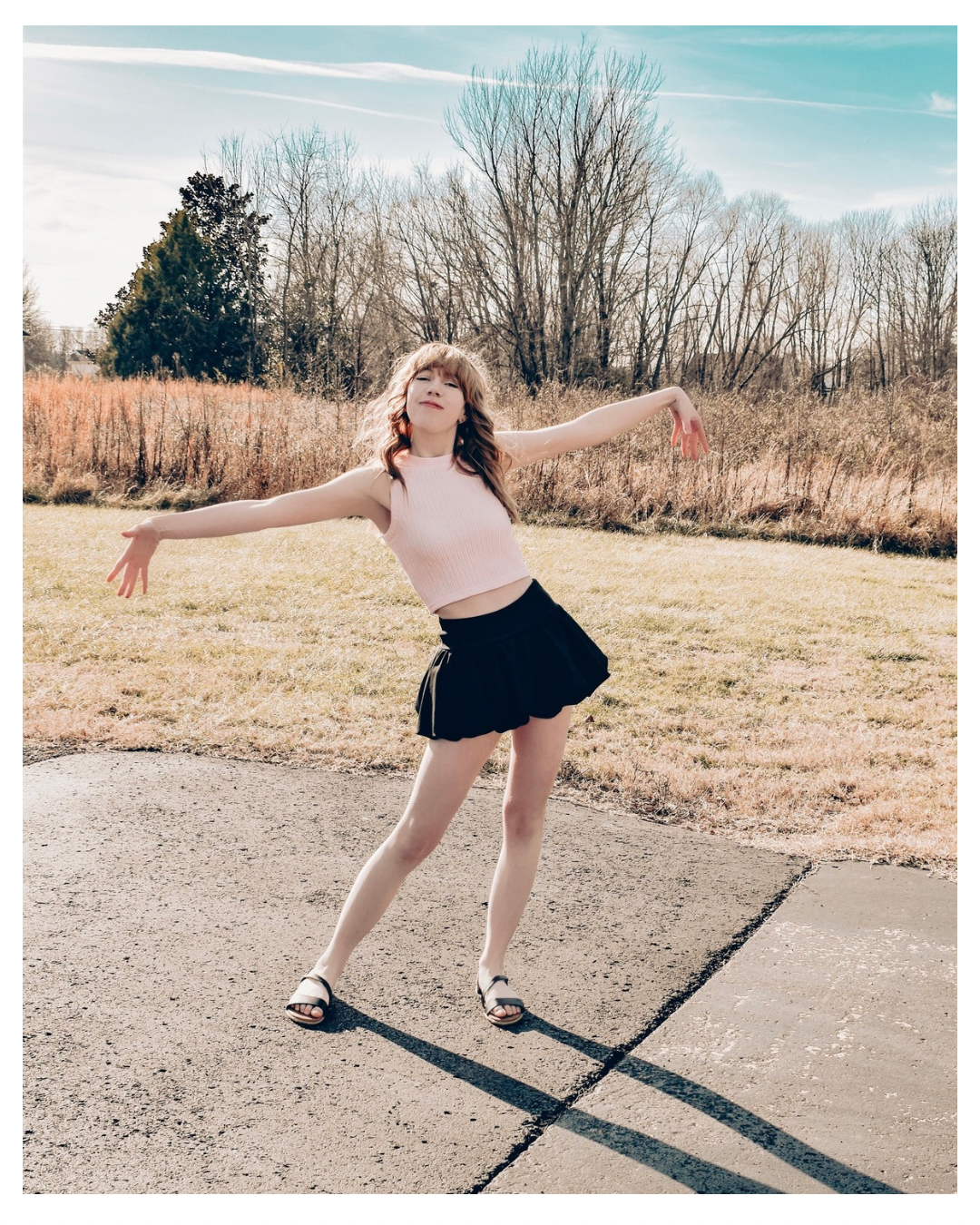 Golly Dolly Skort Black