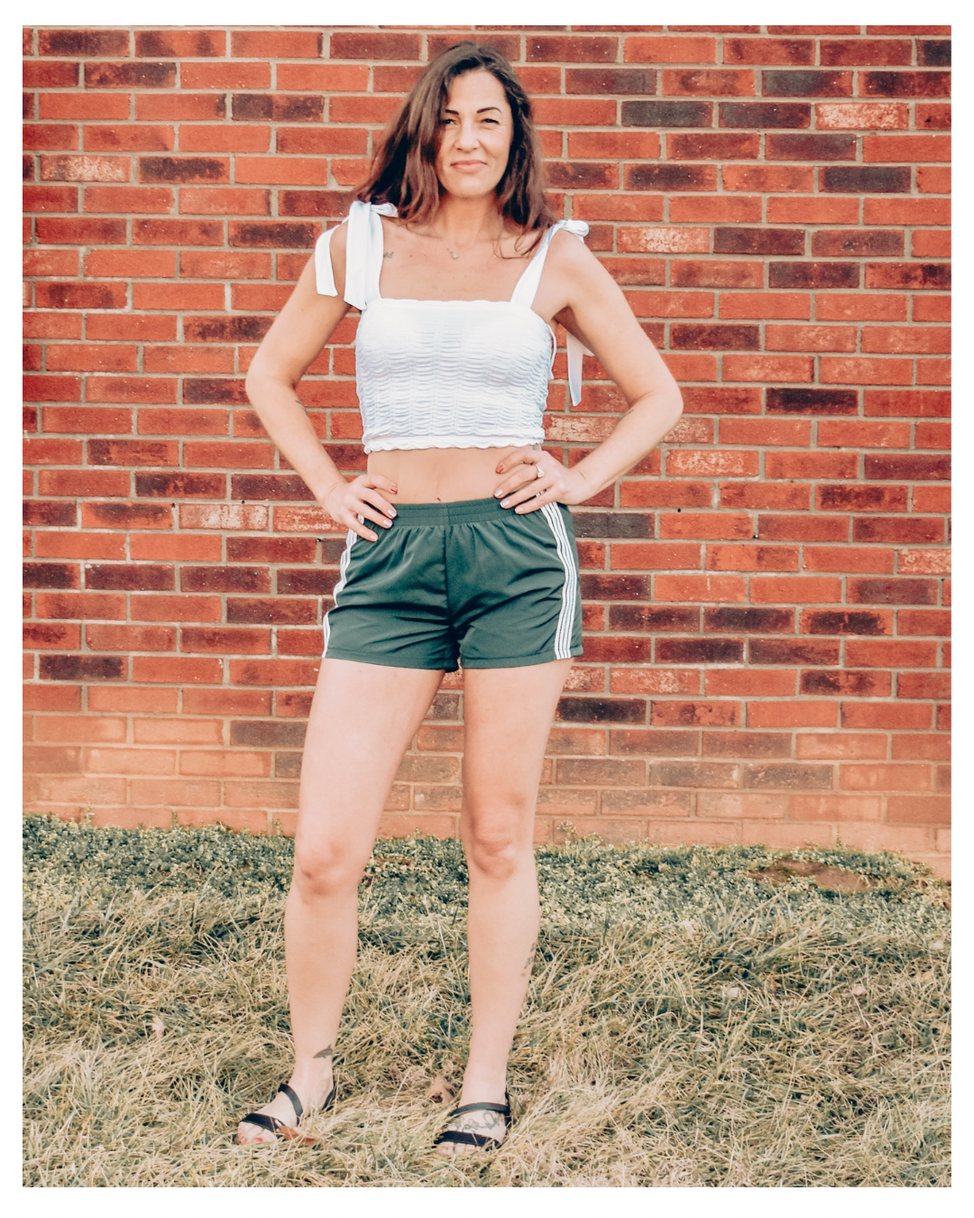 Track me down shorts Final Sale