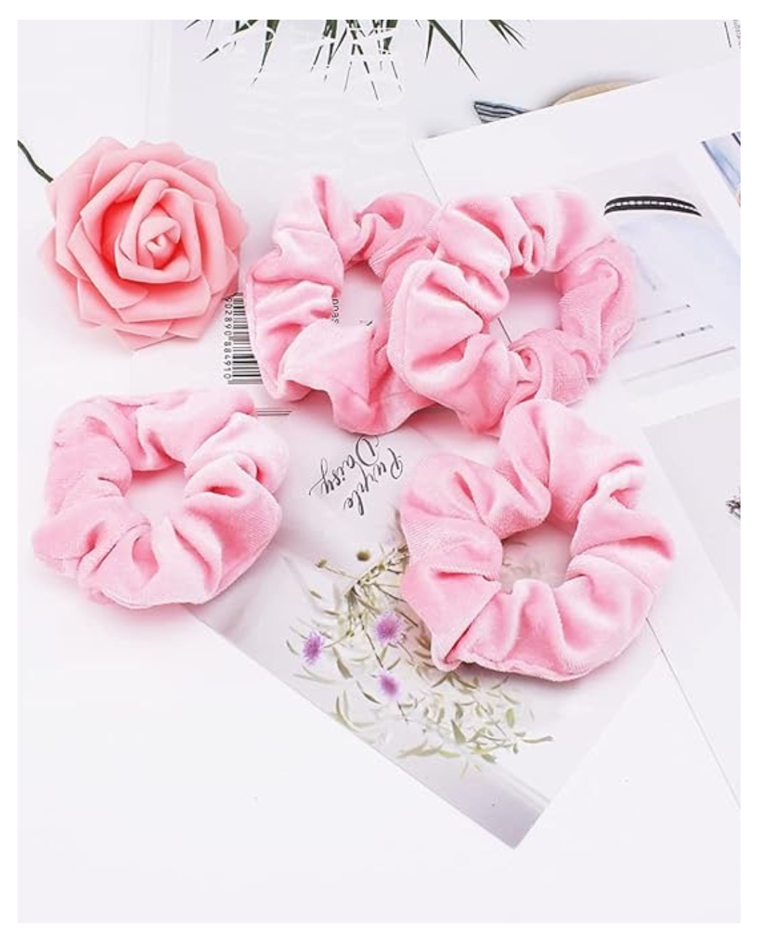 Pretty in Pink Scrunchie Set