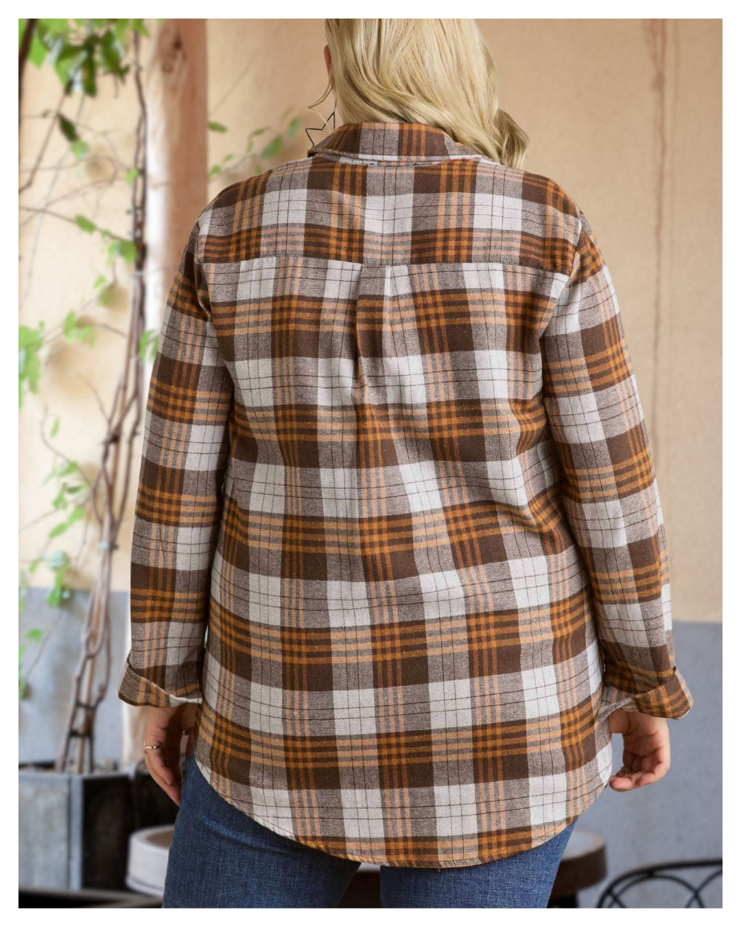 Autumn Trails Plaid Shirt