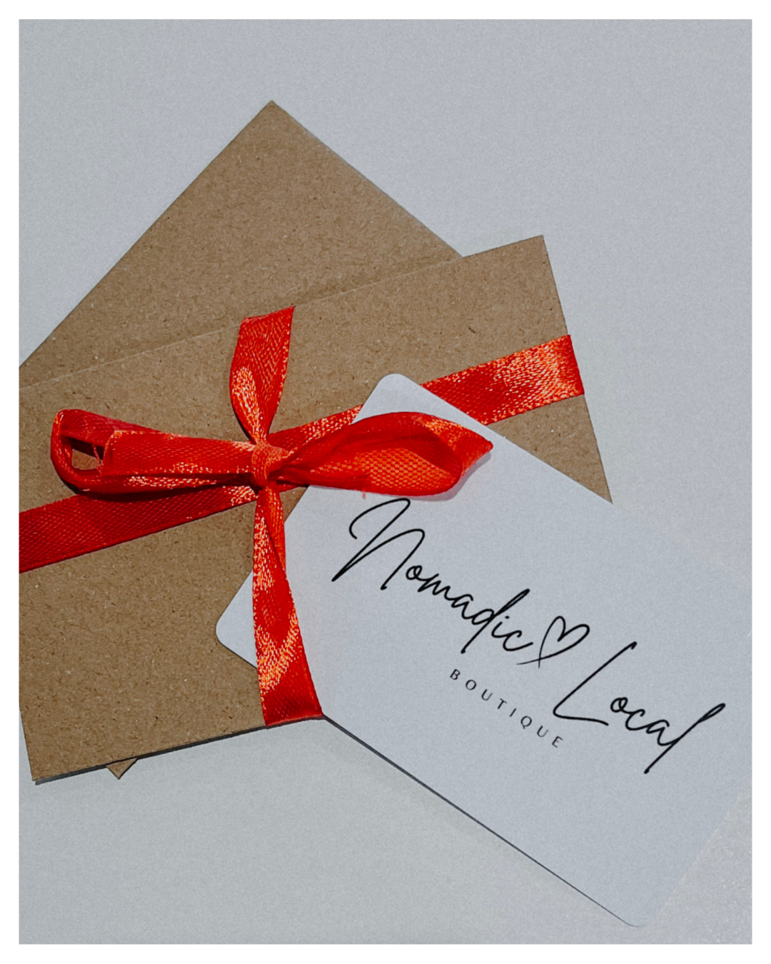 Digital Nomadic Local Boutique Gift Card