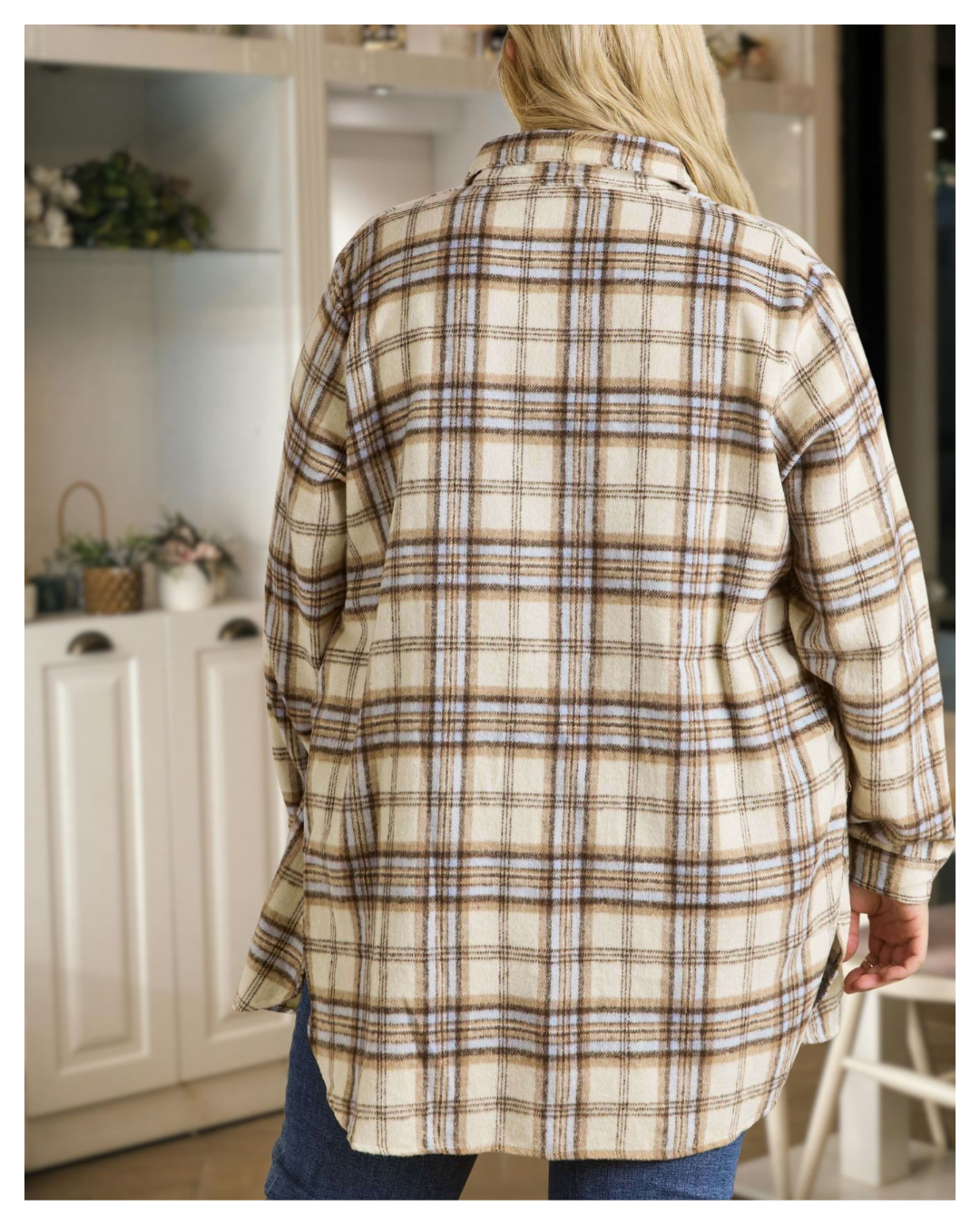 Maple Cream Shacket