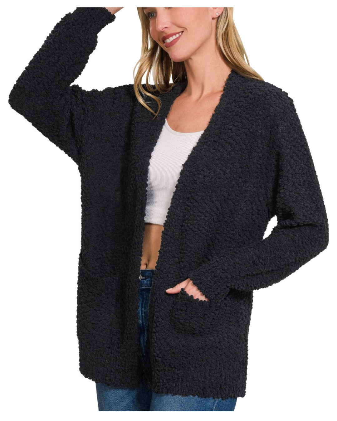 Wonderland Cardigan Black
