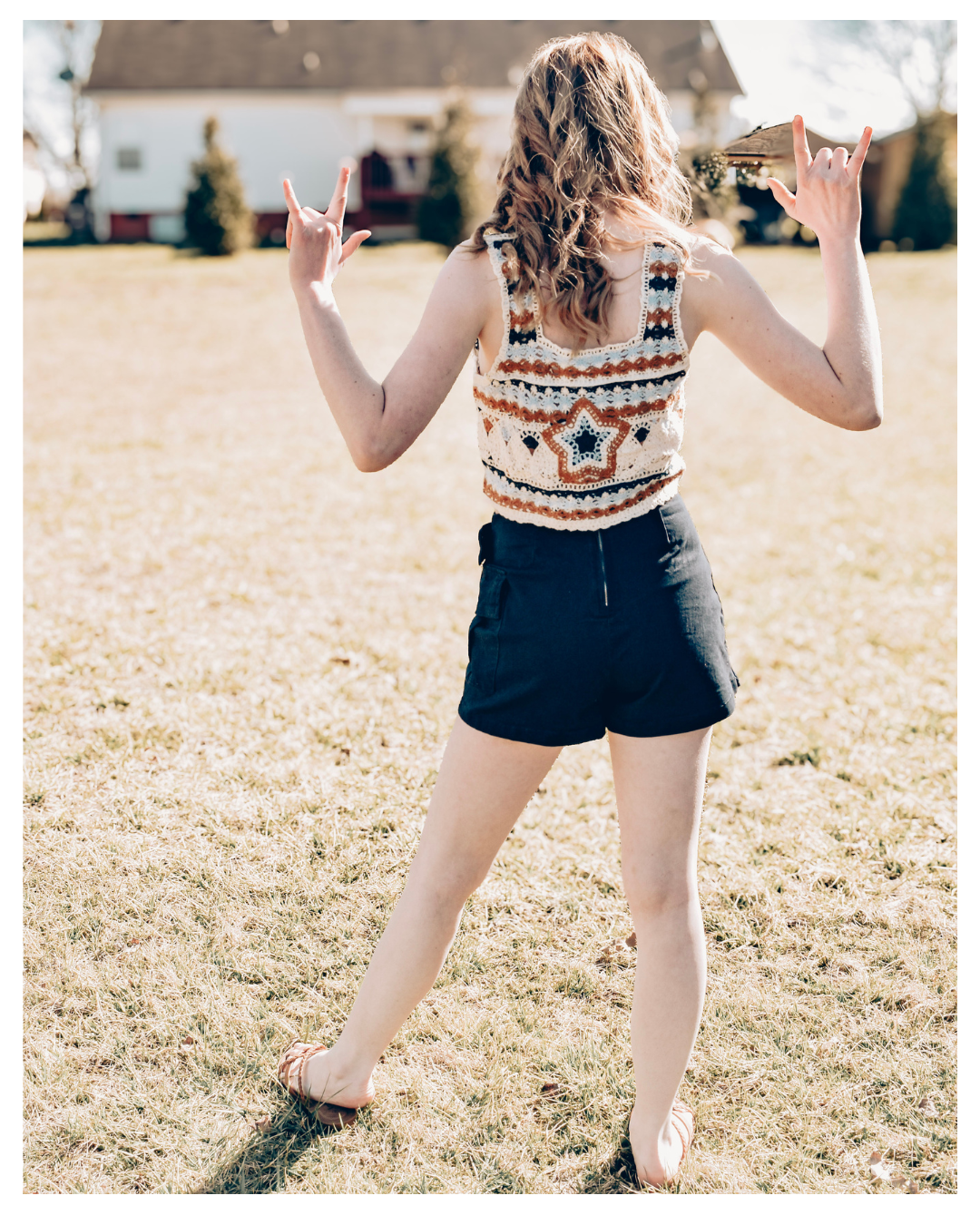 Southern Charm Cargo Skort Final Sale