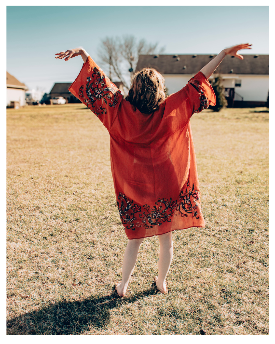 Singing in the Rain Kimono