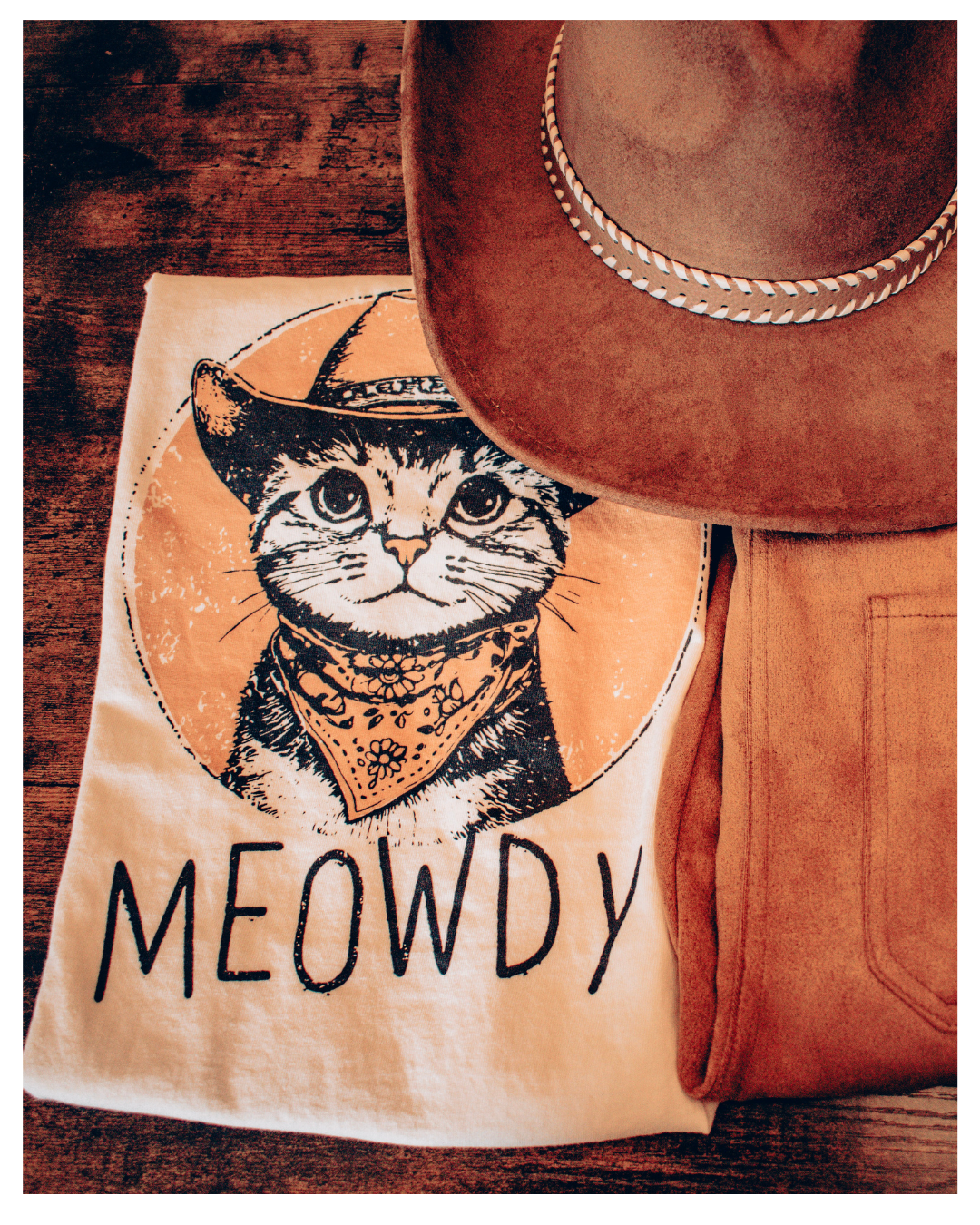 Meowdy Graphic Tee