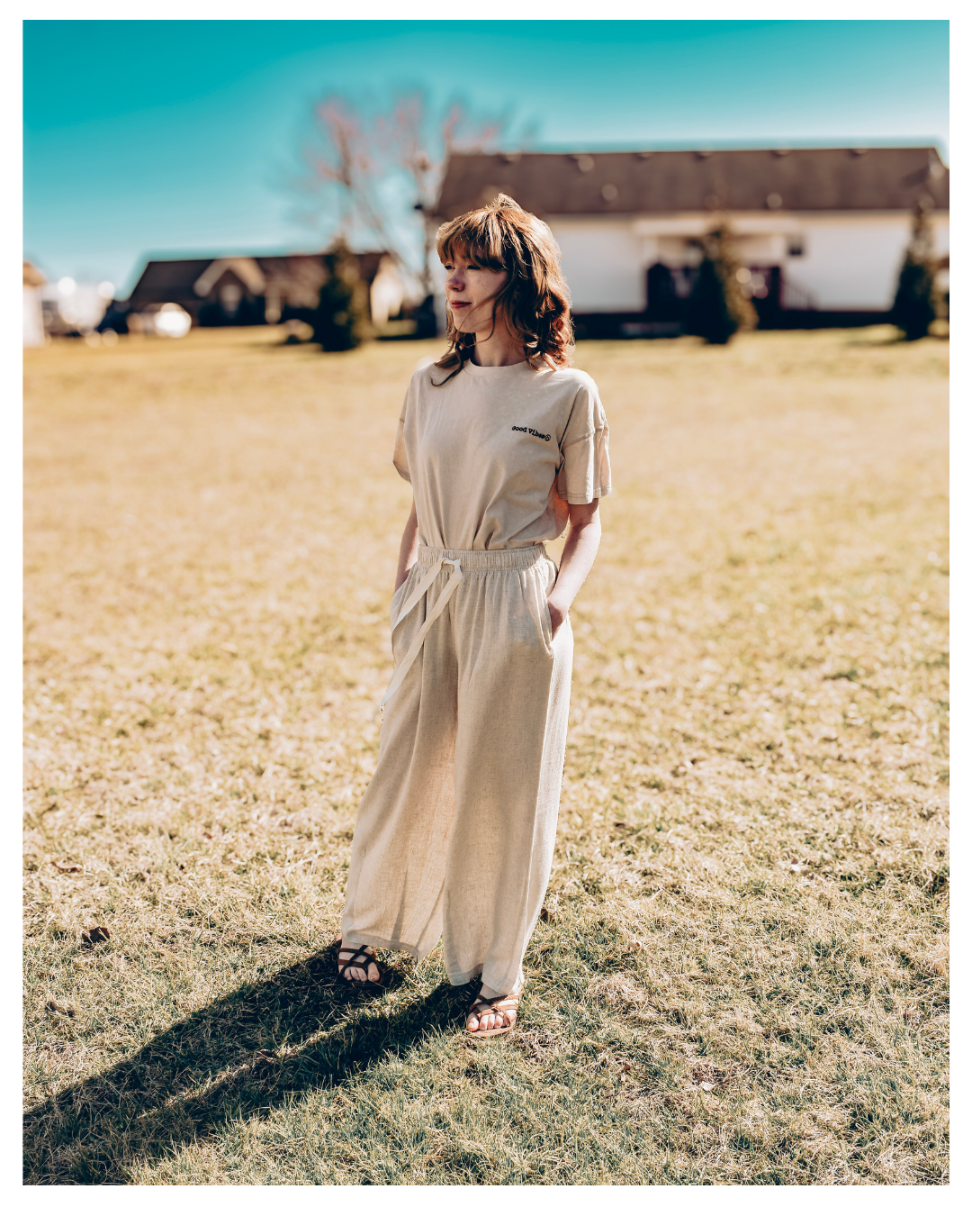 If I Go Linen Pants
