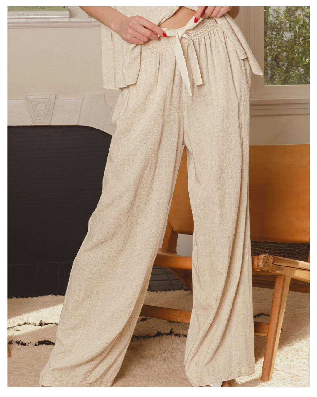 If I Go Linen Pants