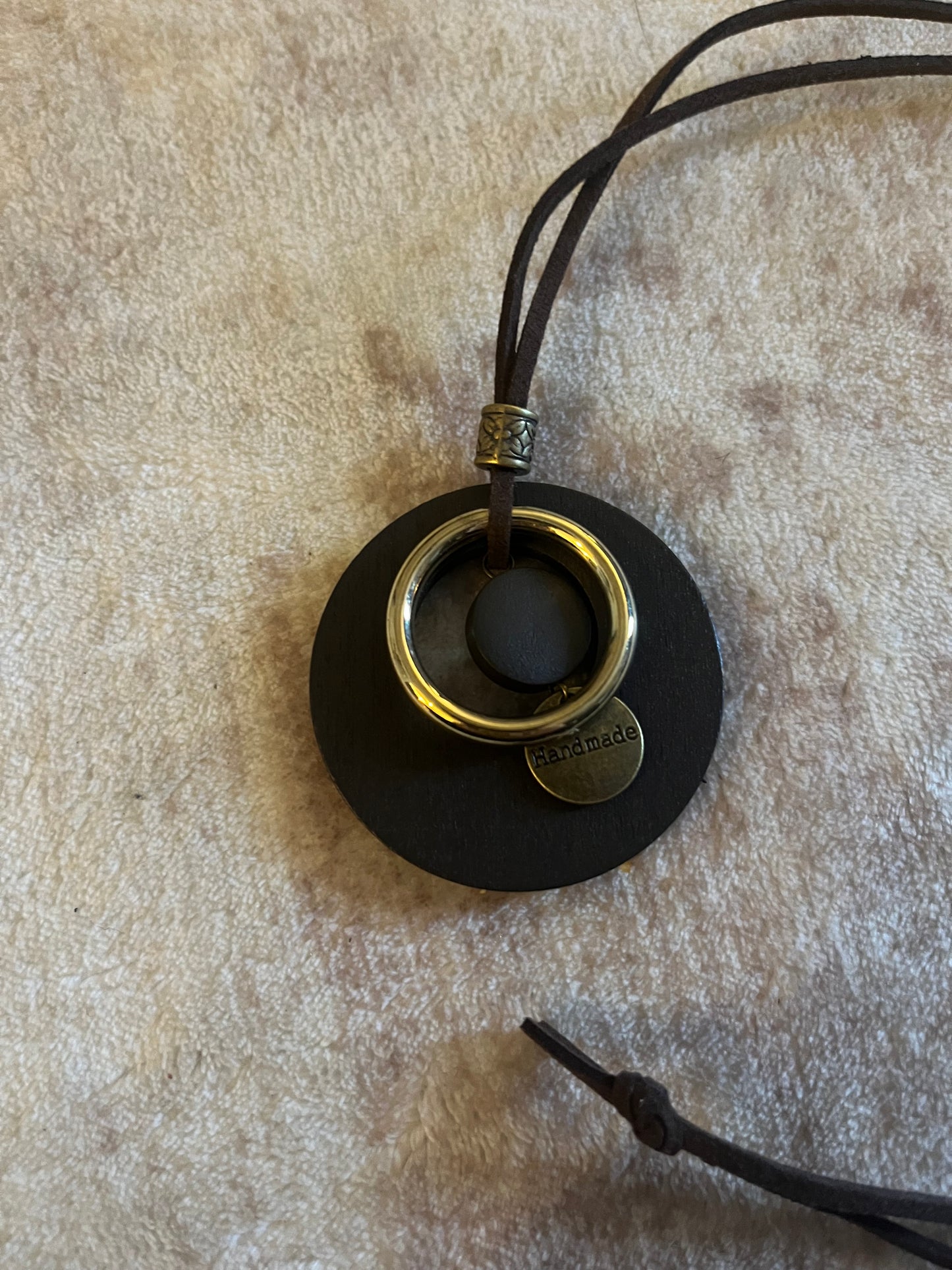 Layered Circle Pendant Necklace