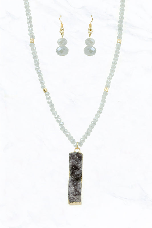 Amethyst Necklace Set