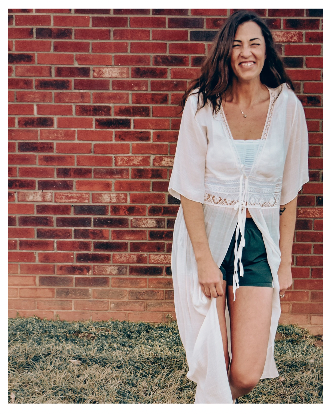 Cowgirl's Beach Wrap White
