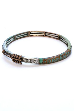 Dream Arrow Western Stretch Bracelet