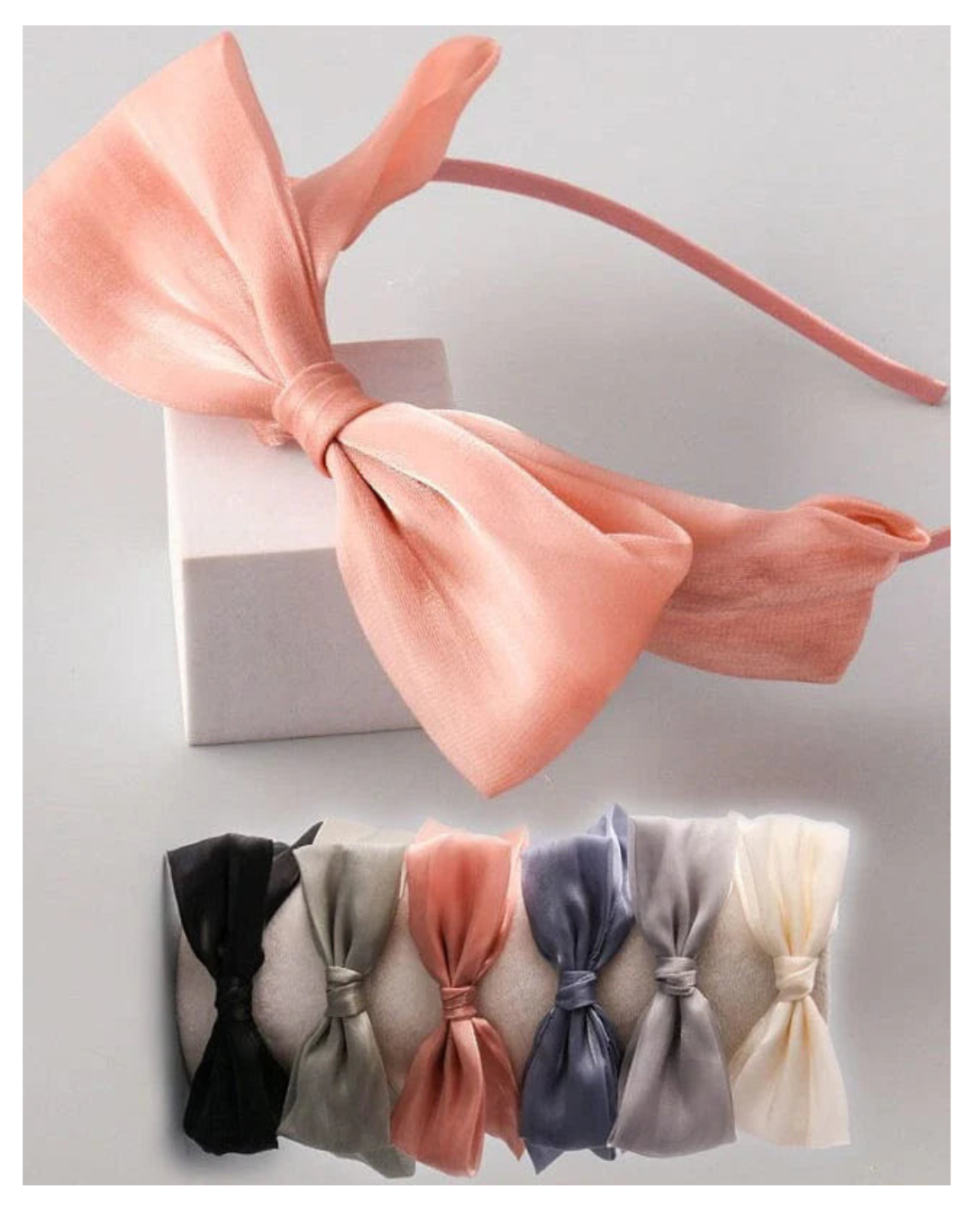 Bow Satin Headband