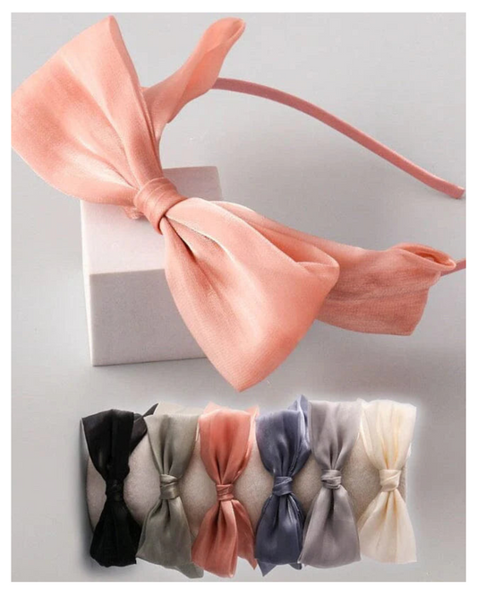 Bow Satin Headband