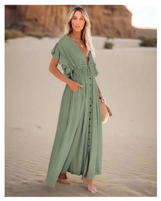 Bonnaroo Babe Dress Green