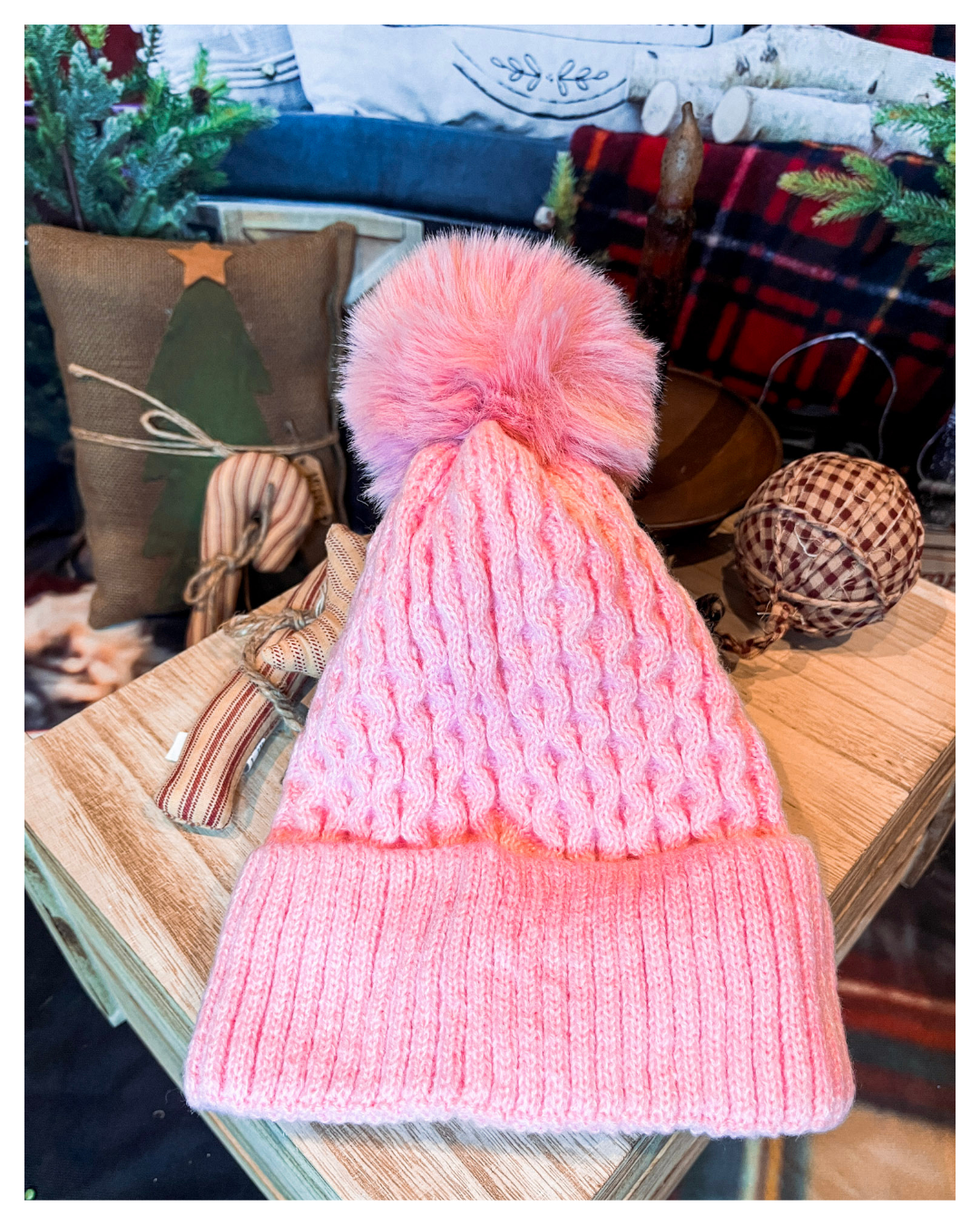 Beanie with Pom Pom