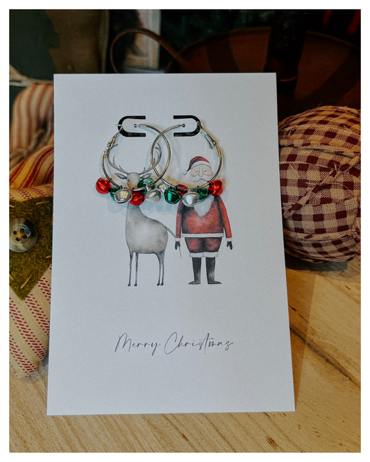 Hoop Jingle Earrings