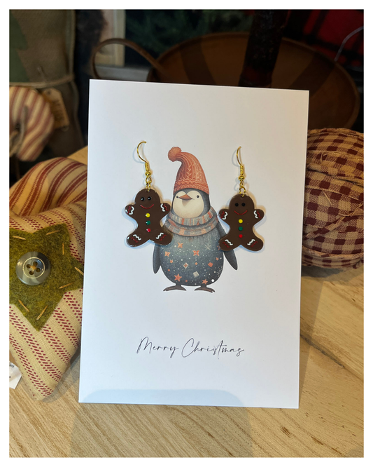 Gingerbread Earrings