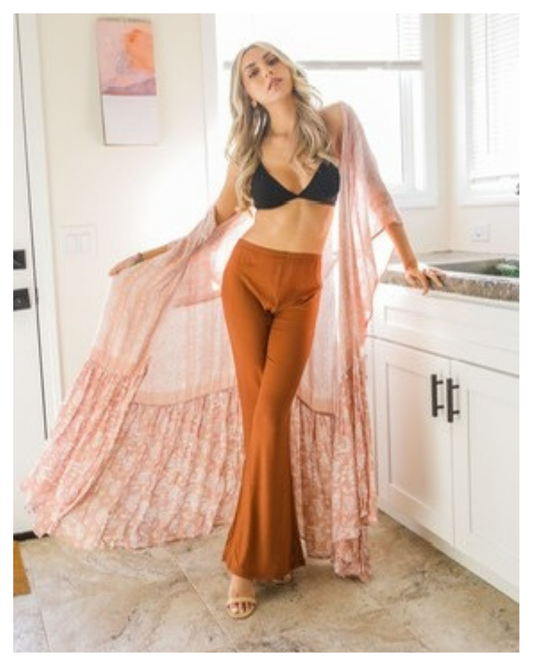 Paisley Roads Kimono