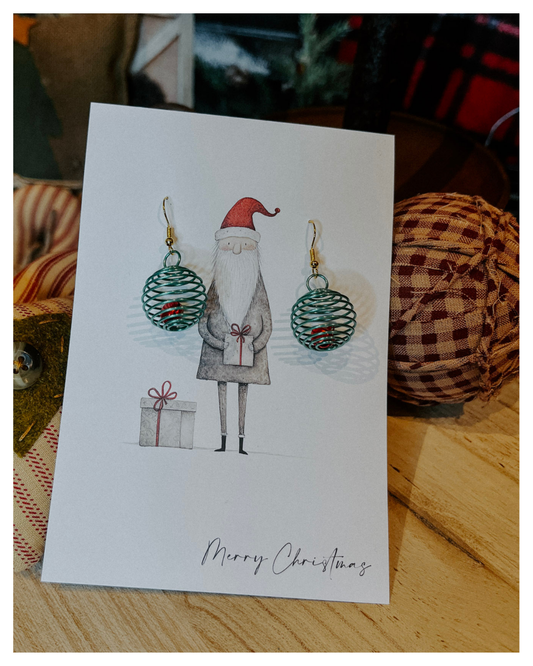 Christmas Ball Earrings