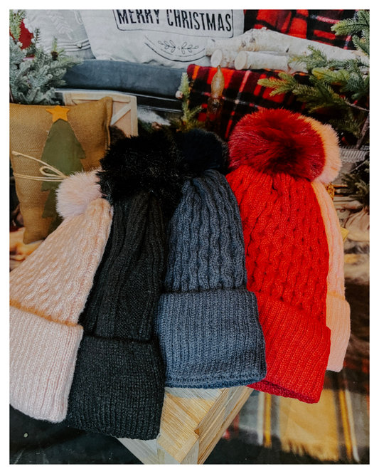 Beanie with Pom Pom