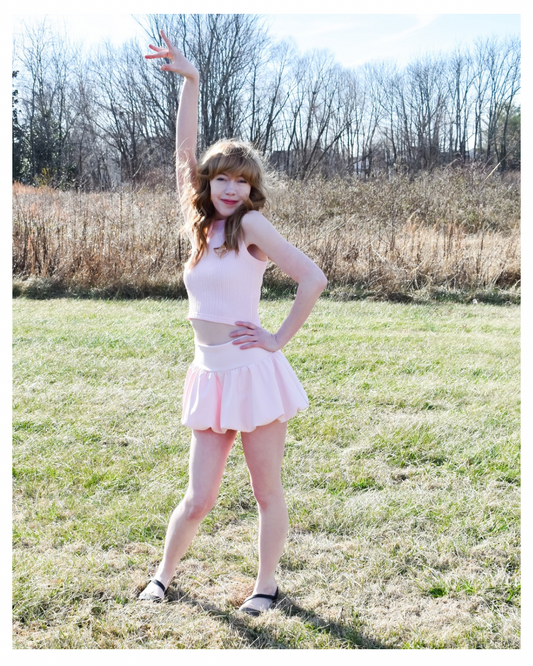 Golly Dolly Skort Pink