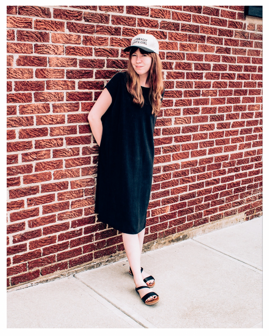 Skipping Out in Black
