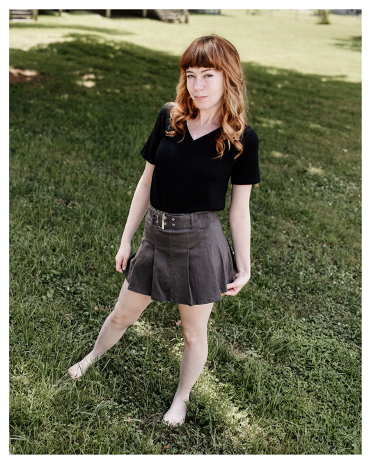 I'll Stay Mini Skirt