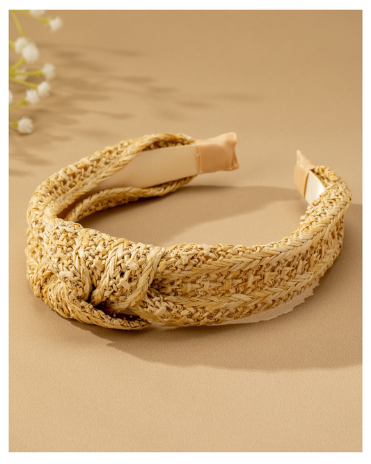 Straw Woven Headband