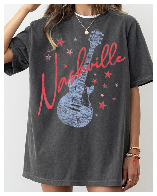 Nashville Music City Graphic Tee