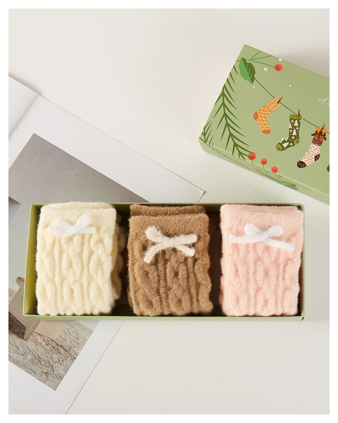 Sugar & Spice Fuzzy Sock Set