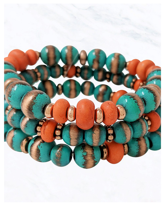 Beaded Bracelet Set