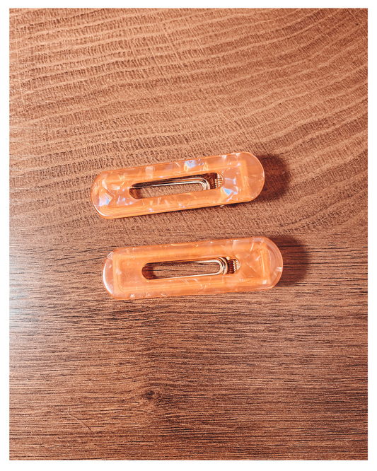 Pink Hair Clips