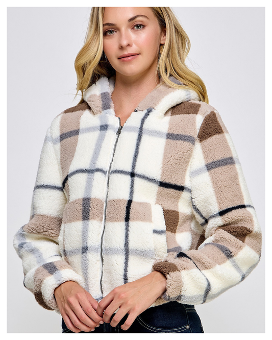 Fireside Plaid Sherpa