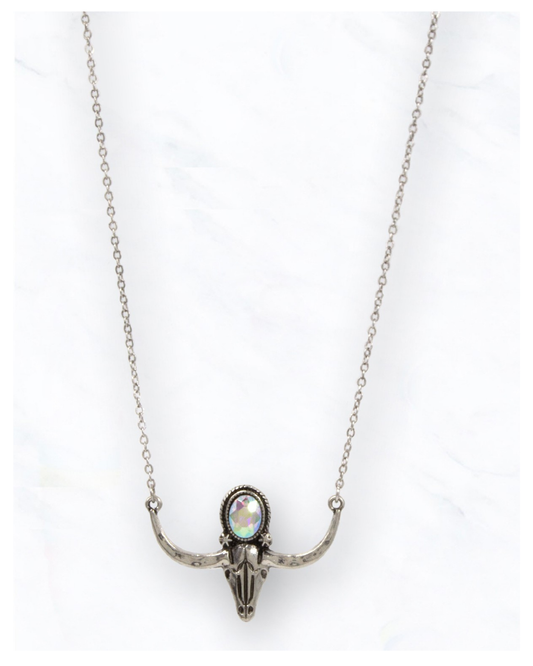 Longhorn with Pendant