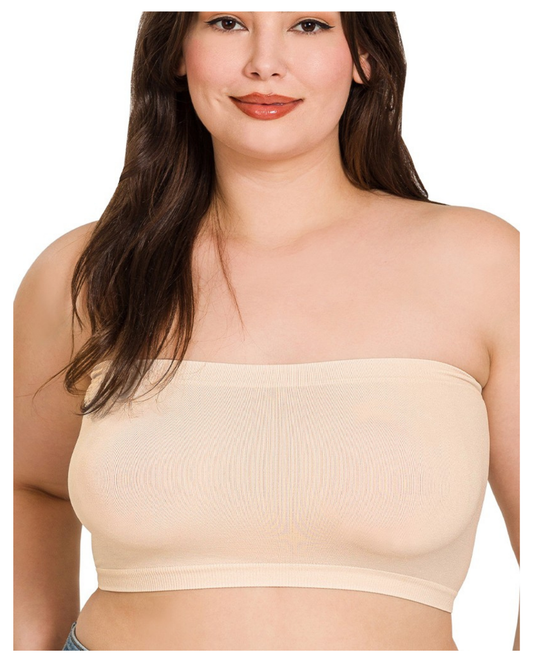 Bandeau (Curvy Sand Beige)