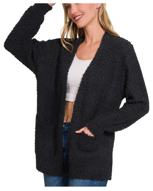 Wonderland Cardigan Black