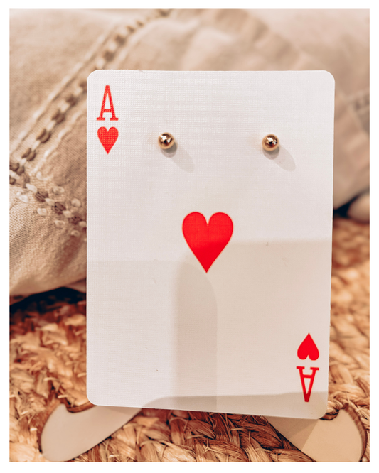 Simple Gold Stud
