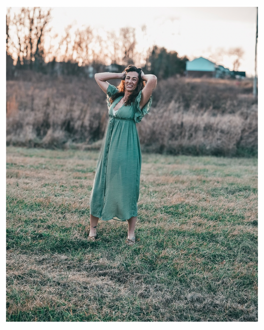 Bonnaroo Babe Dress Green