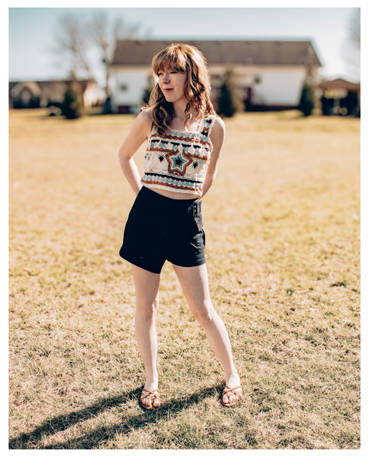 Southern Charm Cargo Skort Final Sale