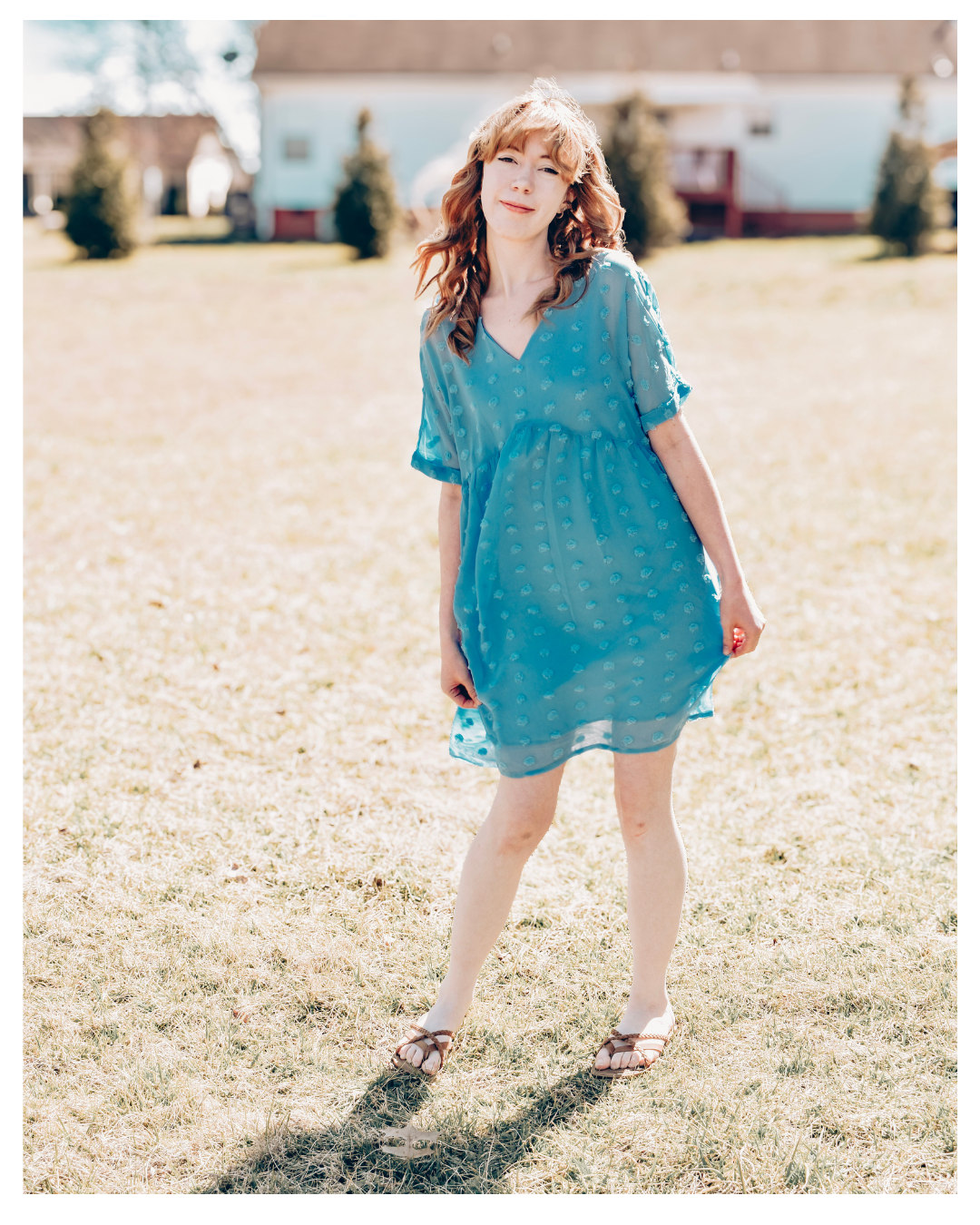 Brunch Blues Dress