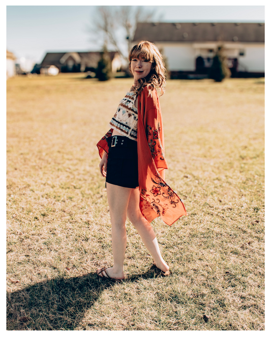 Singing in the Rain Kimono